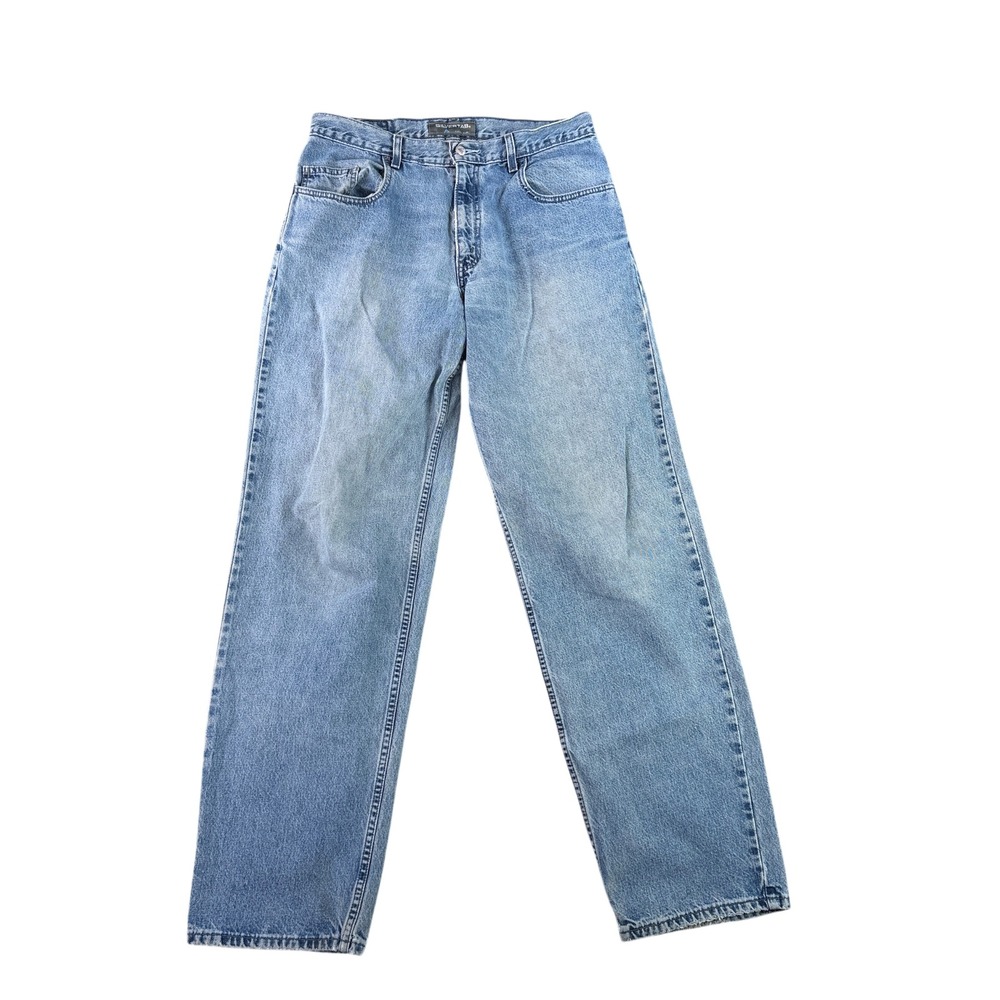 Levi's SilverTab Jeans Mens 34x36 Blue Baggy Fit Light Wash Skate Vintage 2001